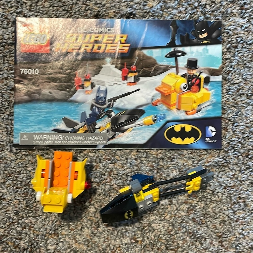 Lego Batman The Penguin Face off 76010 I complete set